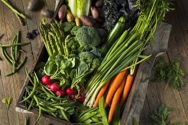 Raw Organic Spring Farmers Market Box