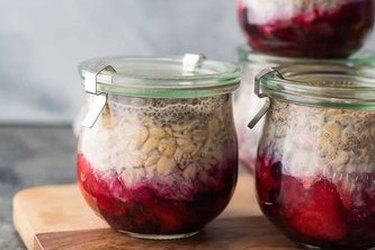 Fruit on the Bottom Overnight Oats Overnight Oats Recipes