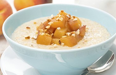 Peaches and Overnight Oats Overnight Oat Recipes
