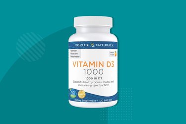 Bottle of Nordic Naturals Vitamin D3
